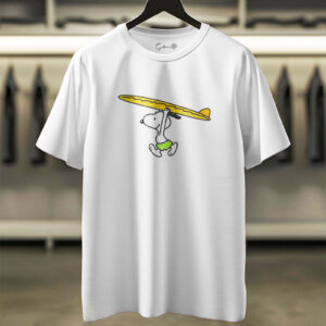 Surf's Up Snoopy Classic Character Tee - White