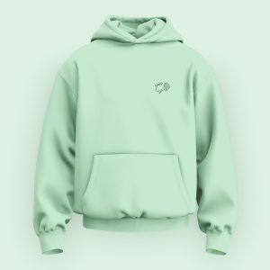 GM Minimalist Hoodie – Mint Green