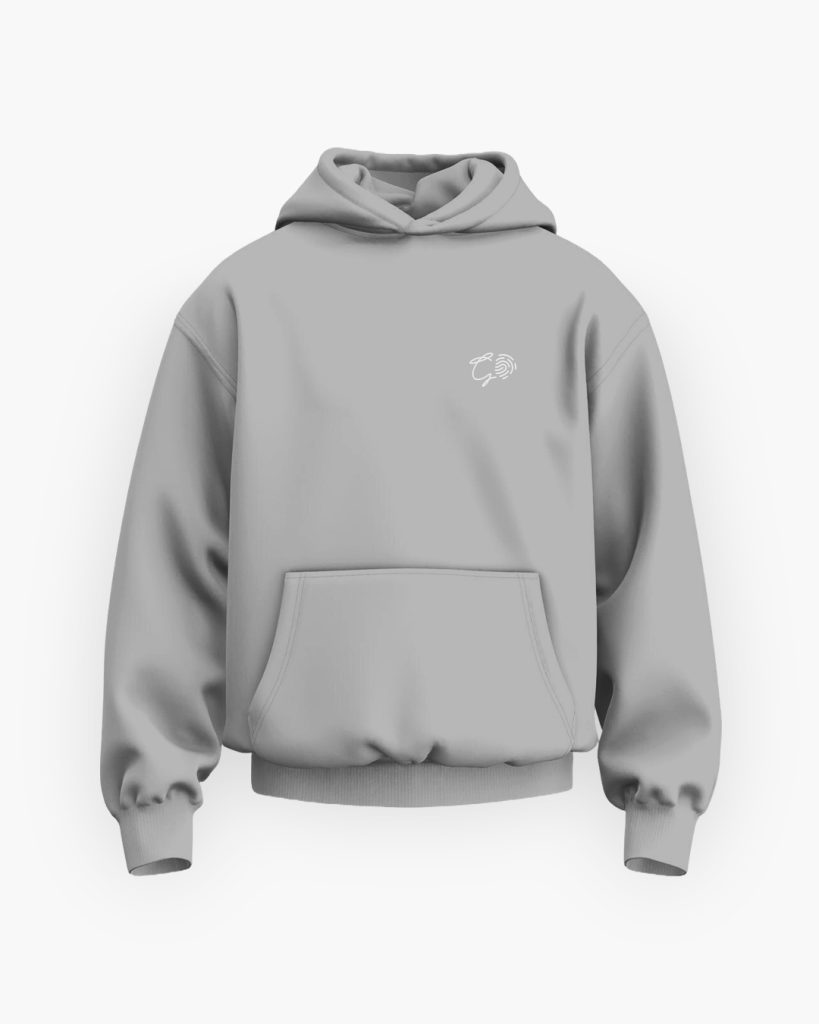GM Minimalist Hoodie – Grey