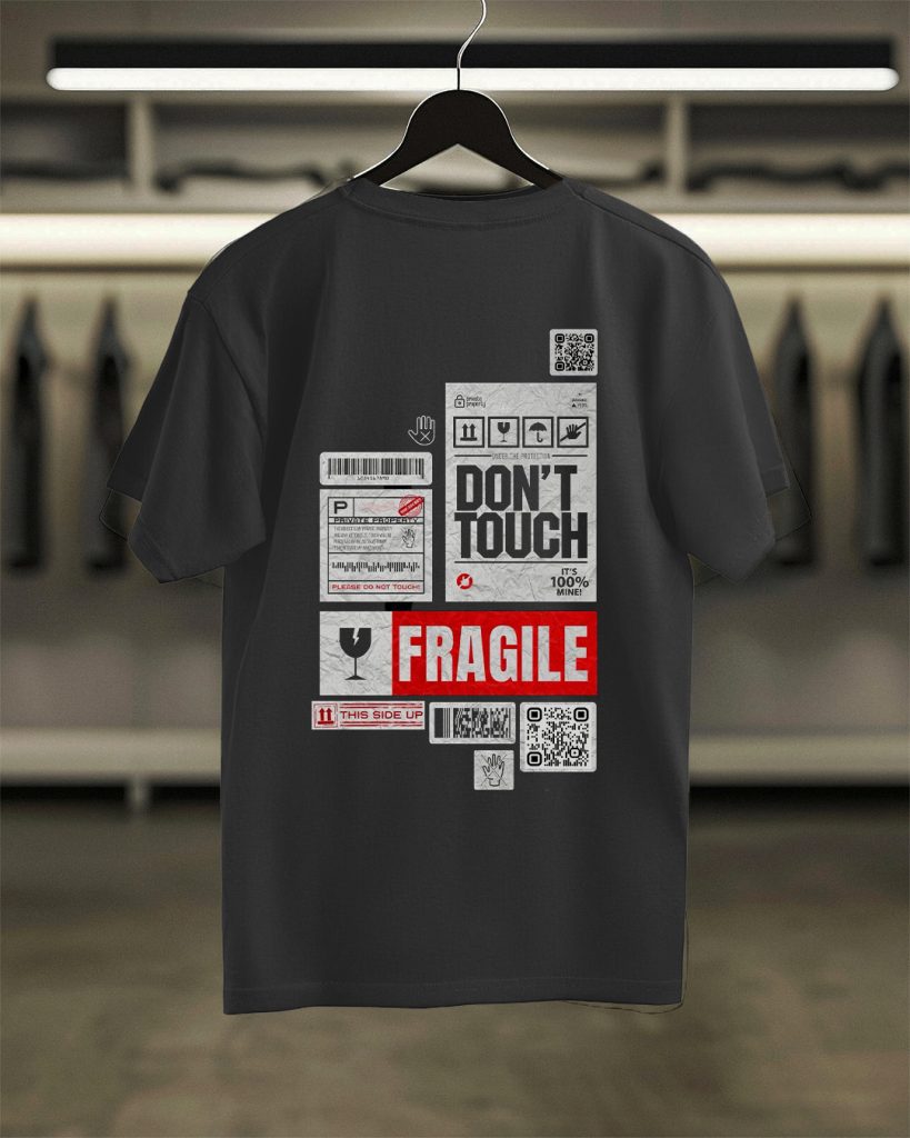 Handle With Care – Back Side Print Tee