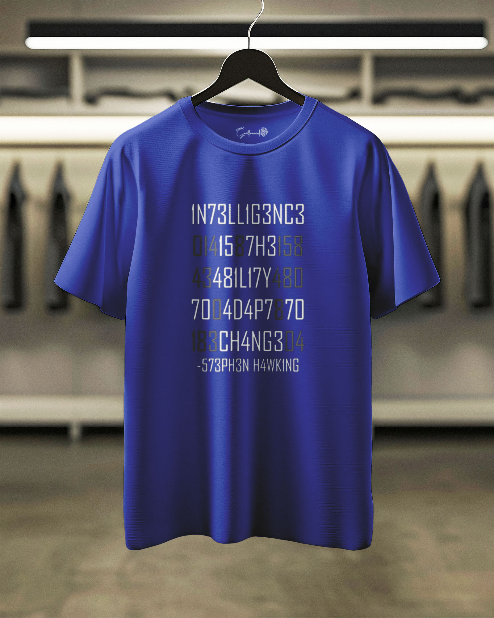Intelligence – Stephen Hawking Quote Tee